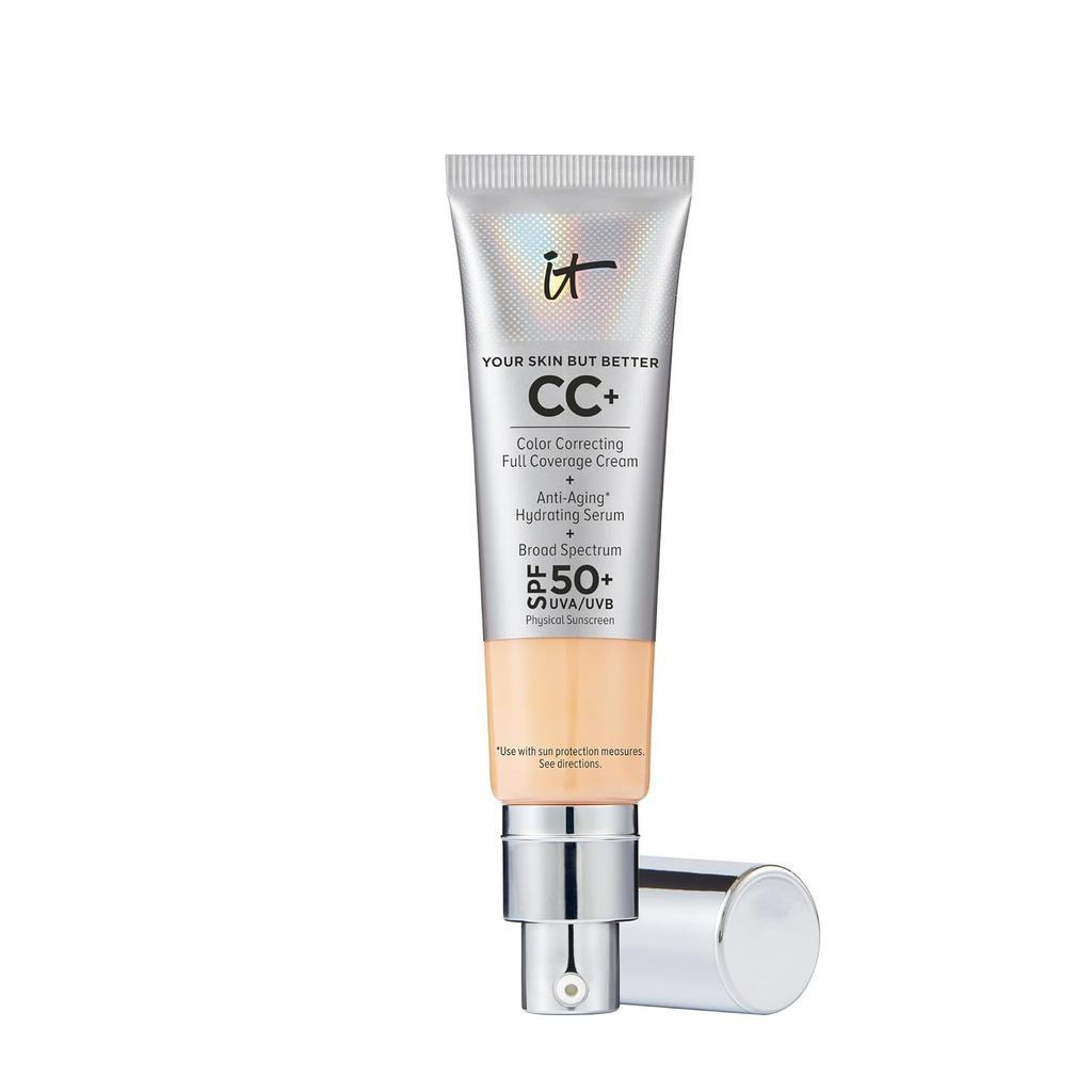 Etecodi CC Full Coverage Liquid Foundation SPF50+Moisturizing Essence คอนซีลเลอร์ Anti-Aging Hyaluro