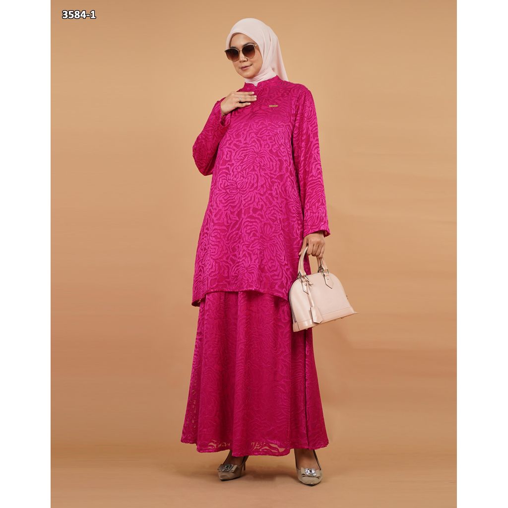 NMR Gamis Brasso Jaquard Vol 3584