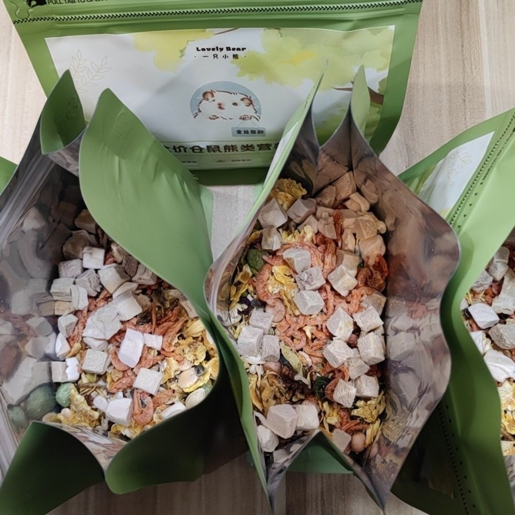 LovelyBear อาหารหนูแฮมสเตอร์ Golden Hamster Food Golden Hamster Food Self-Matching Food Golden Hamst