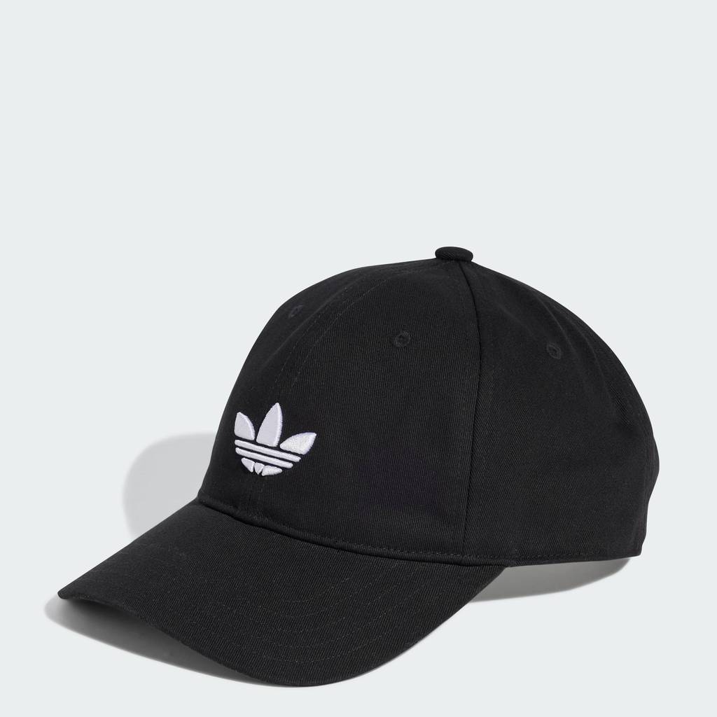 adidas ไลฟ์สไตล์ หมวกเบสบอล Adicolor Classic Trefoil Unisex สีดำ JC6023