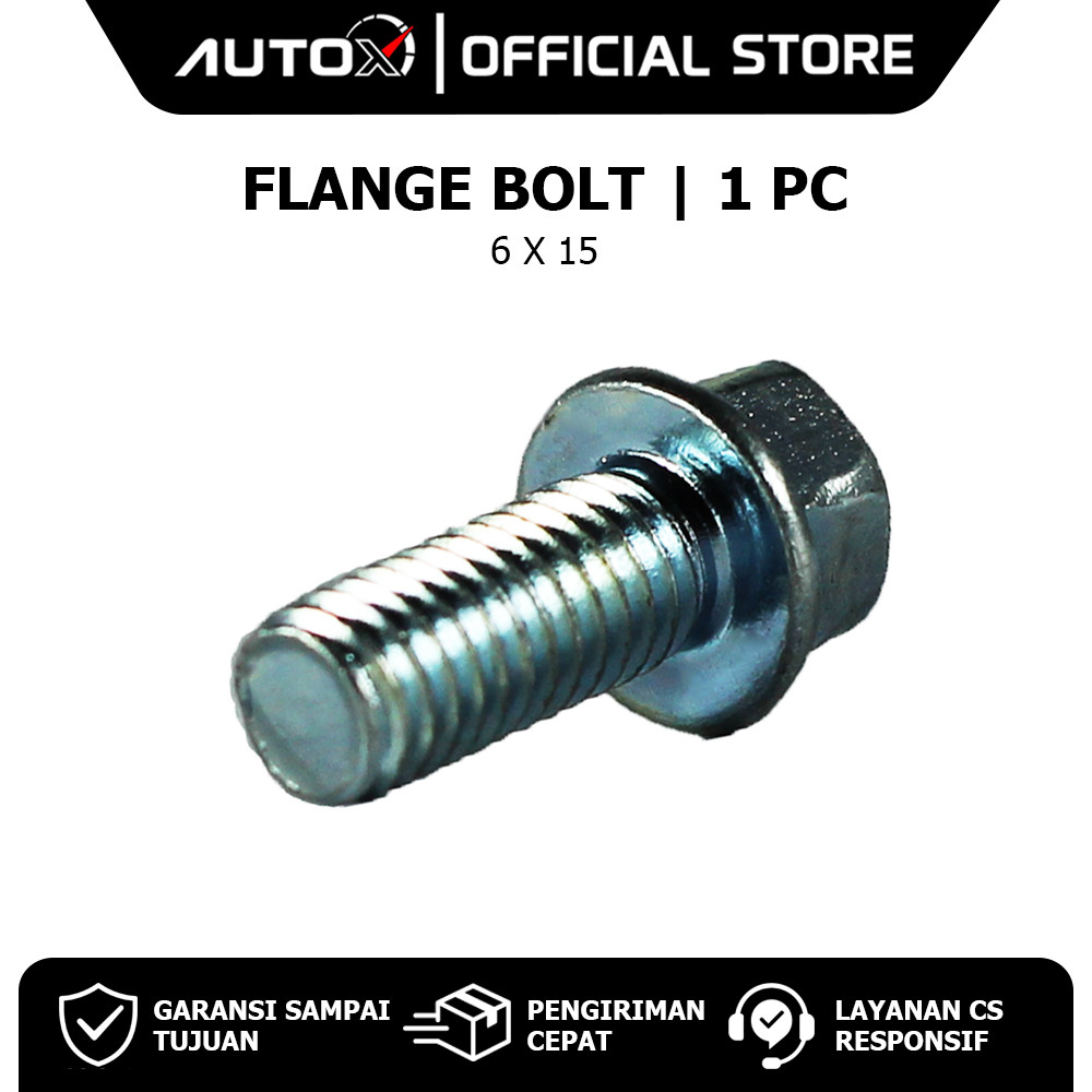 1 PC Flange Bolt Universal Bolt Bolt Cap Fleng Pleng M6x15 6x15 K8 Key 8 25mm 6x25 M6x25 6 x 25 M6 A