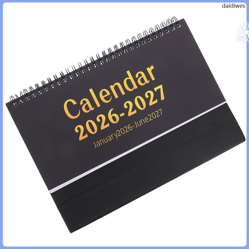 ปฏิทินตั้งโต๊ะรายเดือน: Standing Desktop Planner - 2026-2027 ปฏิทินน่ารัก Desktop Decor สําหรับ Home