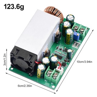 สเต็ปดาวน์dc บั๊กแปลง DC-DC 12V-75V ถึง 5-48V 25A buck converter สเต็ปดาวน์โมดูล ตัวแปลงแรงดันไฟฟ้า ปรับได้