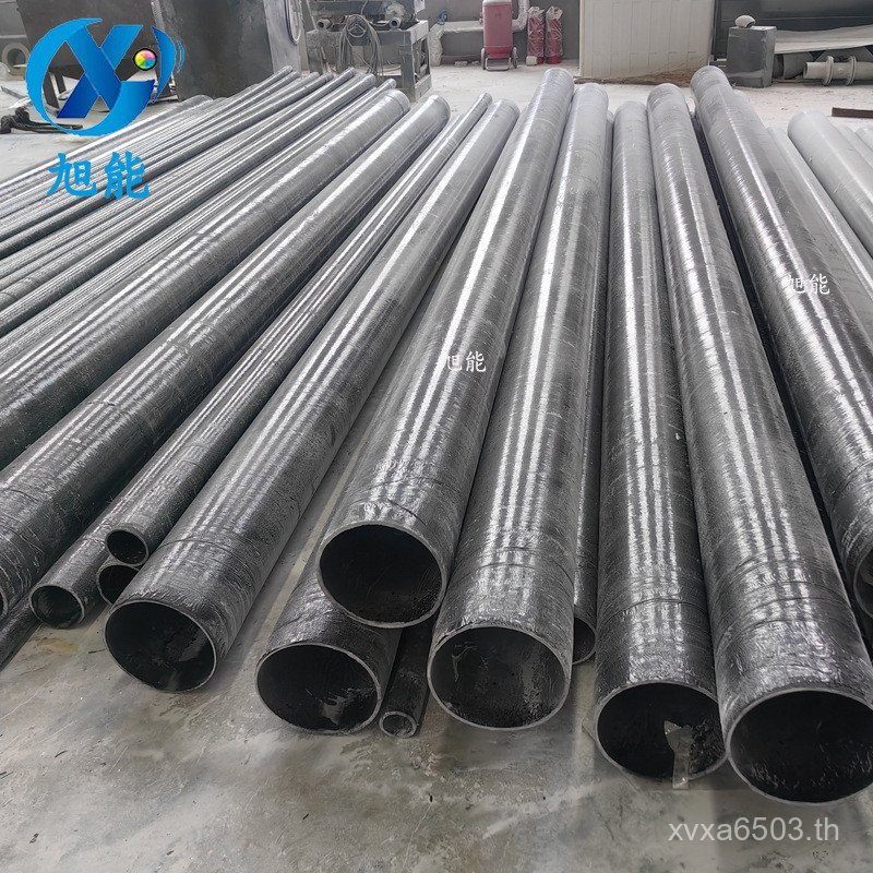 ทนอุณหภูมิสูงท่อ Anti-Static Treatment Chimney สารเคมีอินทรีย์ Desulfuric ท่อ FRP การประมวลผลไอเสียแ