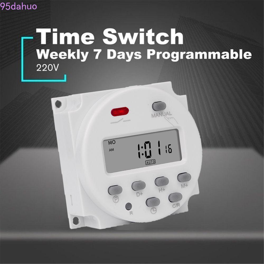DAHUO Timer Switch โปรแกรมเมอร์แบตเตอรี่ชาร์จ CN101A