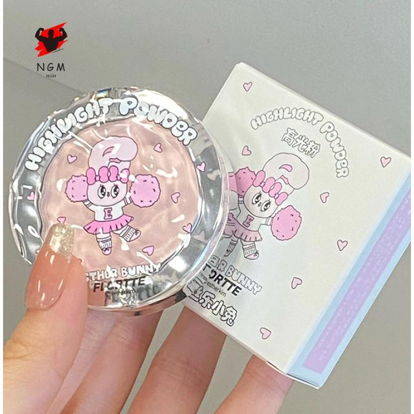 FLORTTE Highlight Powder - Monochrome Natural Brightening สําหรับสีผิว