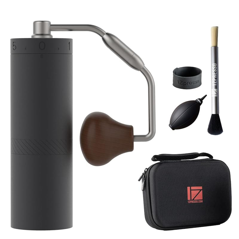 1Zpresso X-Ultra Manual Coffee Grinder - Adjustable Burr Mill with Stainless Steel Blades (Available