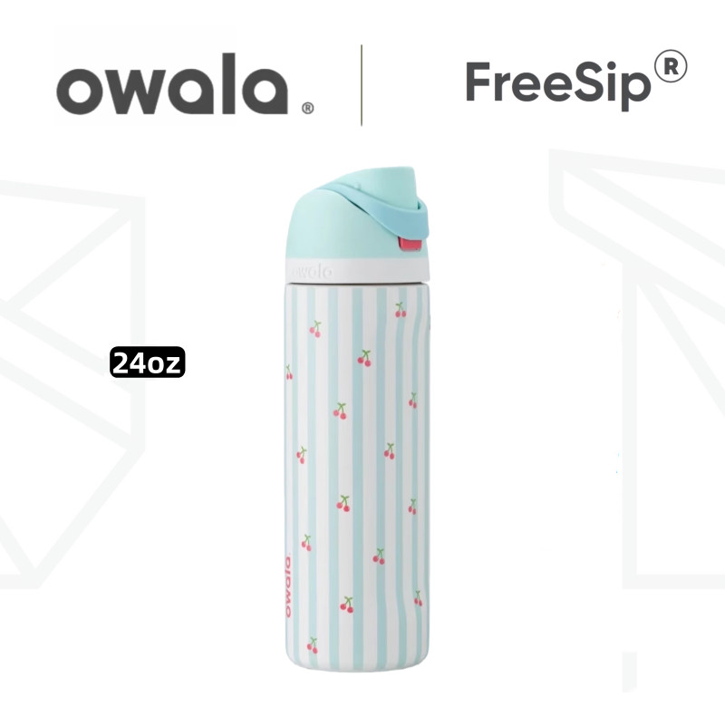 Owala FreeSip x Snoopy Limited Edition 24oz 32oz แก้วน้ําสแตนเลส - ขวดน้ําหุ้มฉนวนพร้อมหลอด ป้องกันการรั่วซึมสําหรับยิมและกลางแจ้ง