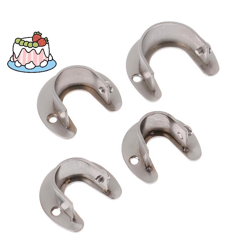 [Sep] 19/22/25/32 มม. ขายึดตู้เสื้อผ้าสแตนเลสสตีลซ็อกเก็ตก้านหน้าแปลนผู้ถือ [COD]