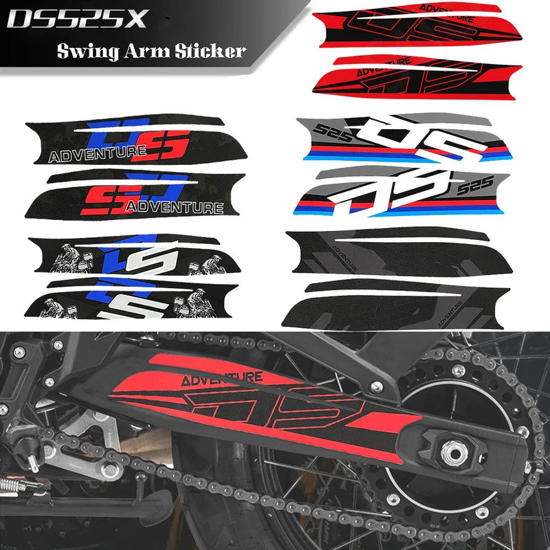 รถจักรยานยนต์ Swing Arm 3M สติกเกอร์ผจญภัย Para Moto ชุด Decals สําหรับ VOGE Valico DSX DS X DS525X 