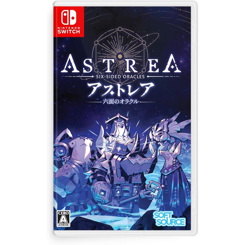 แผ่นเกม Nintendo Switch 🎮 Astrea : Six-Sided Oracles | แท้มือ1 🆕 | Zone2 ญี่ปุ่น 🇯🇵 (เปลี่ยนภาษา Eng