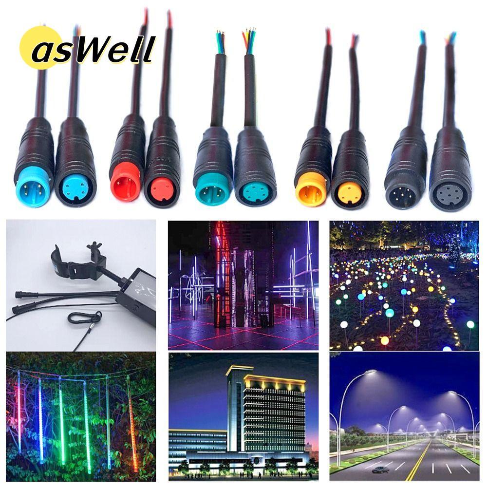 ASWELL ฐานเชื่อมต่อสีดําสายเสริมสําหรับ Ebike Bafang Display Pin