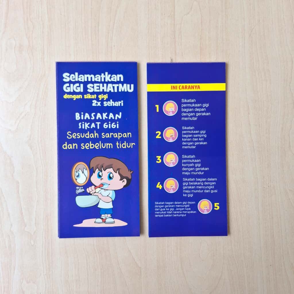 Flyer บันทึกฟันเพื่อสุขภาพของคุณ - Flyer Dental Health - Flyer วิธีผูกฟันของคุณ