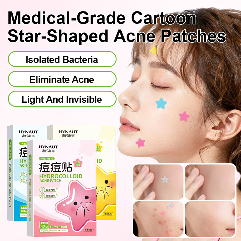 Patch Cartoon BandAid Star Model Gel Seno Pimple Patch