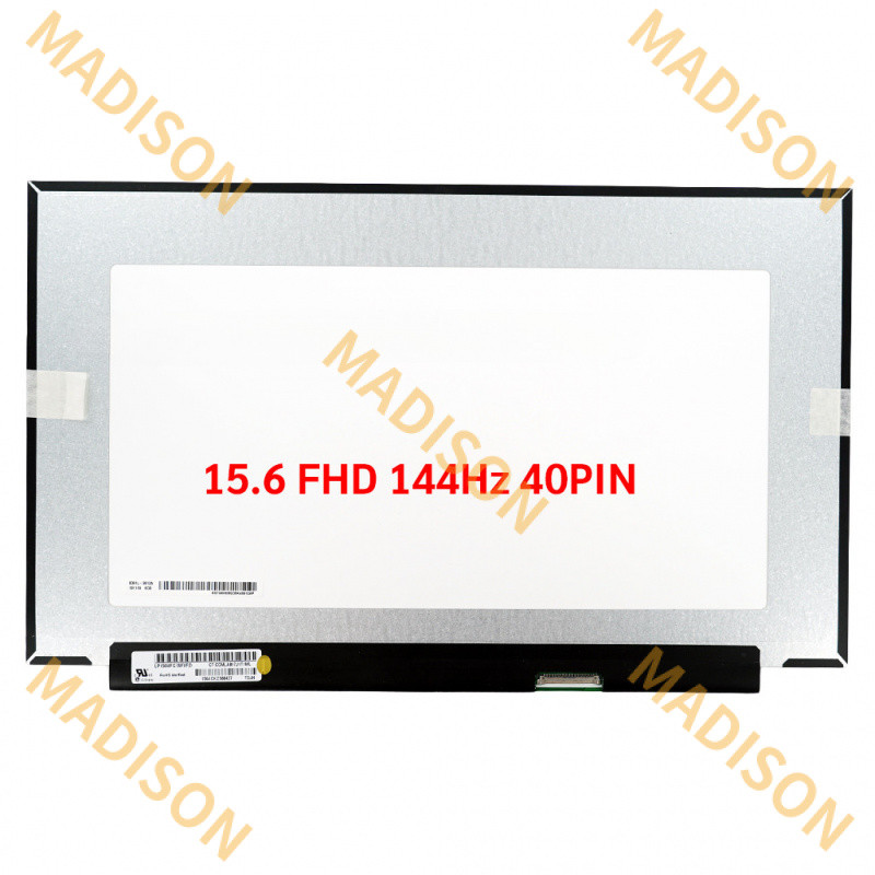 15.6 นิ้วหน้าจอแล็ปท็อป LED 15.6 LED Slim Full HD 1920*1080 IPS 144HZ 40 Pin หน้าจอบางไม่มีขอบ LP156