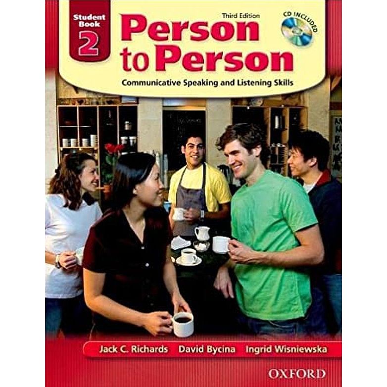Bundanjai (หนังสือเรียนภาษาอังกฤษ Oxford) Person to Person 3rd ED 2 : Student's Book +CD (P)