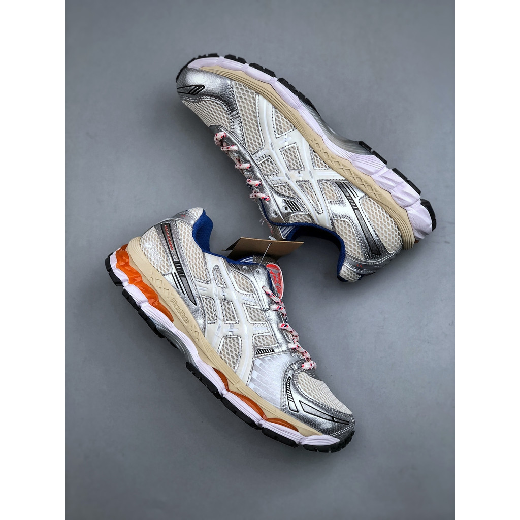 [ระดับบริษัท] Kayano 12.1 Shock Absorption Rebound Professional Training Men Women Sports Shoes 1203