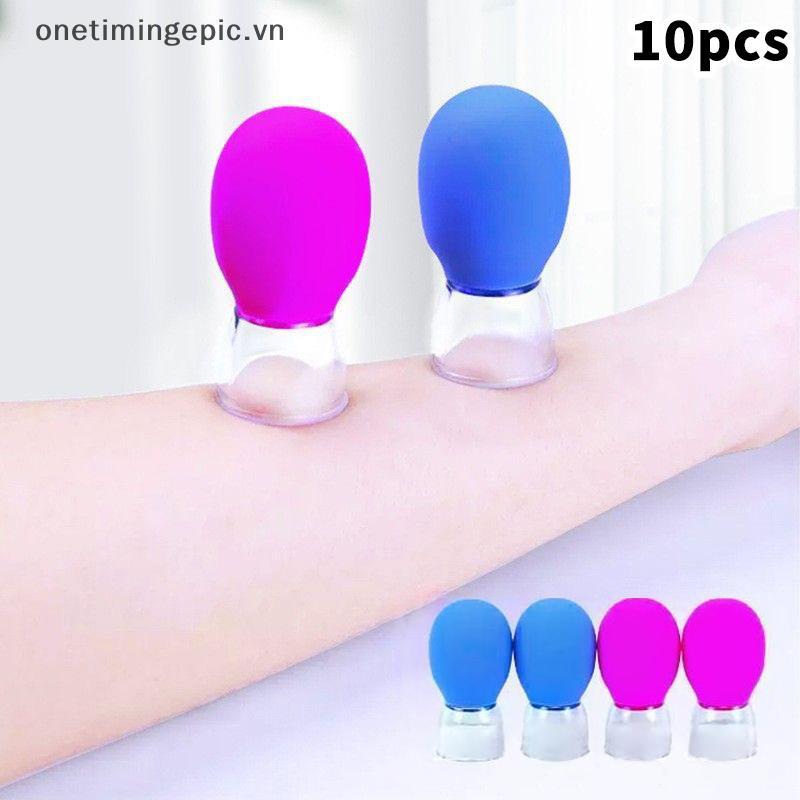 VFZ 10 ชิ้นซิลิโคน Cupping นวดถ้วยสําหรับ Body Face คอ Eye Massager ถังสูญญากาศ Body Facial Care, An