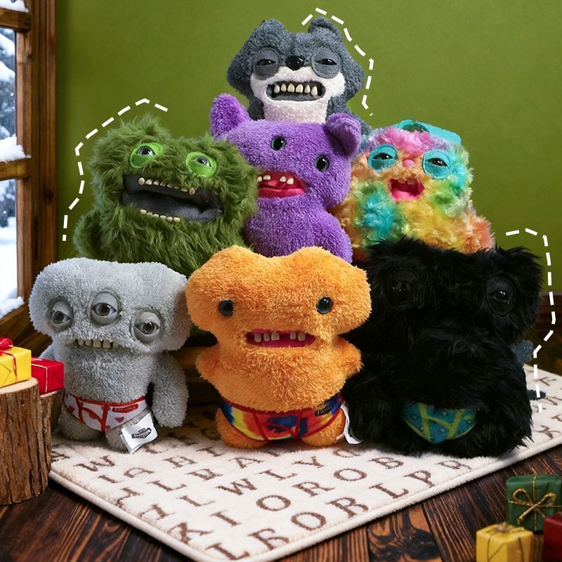 Monster Funk Tooth Treasure Ugly ตุ๊กตาน่ารักของเล่นตุ๊กตา