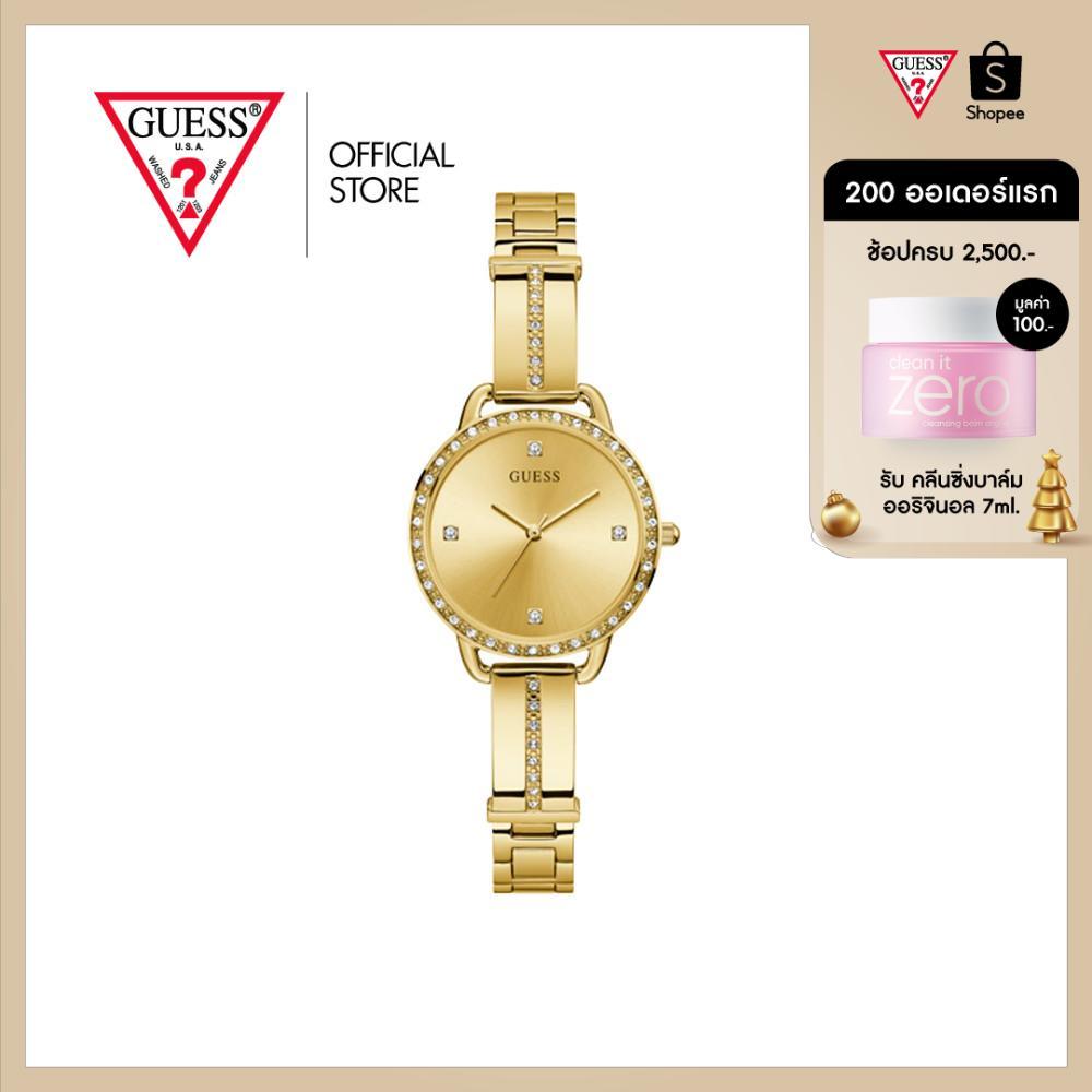 GUESS นาฬิกาข้อมือผู้หญิง รุ่น BELLINI GW0022L2 สีทอง