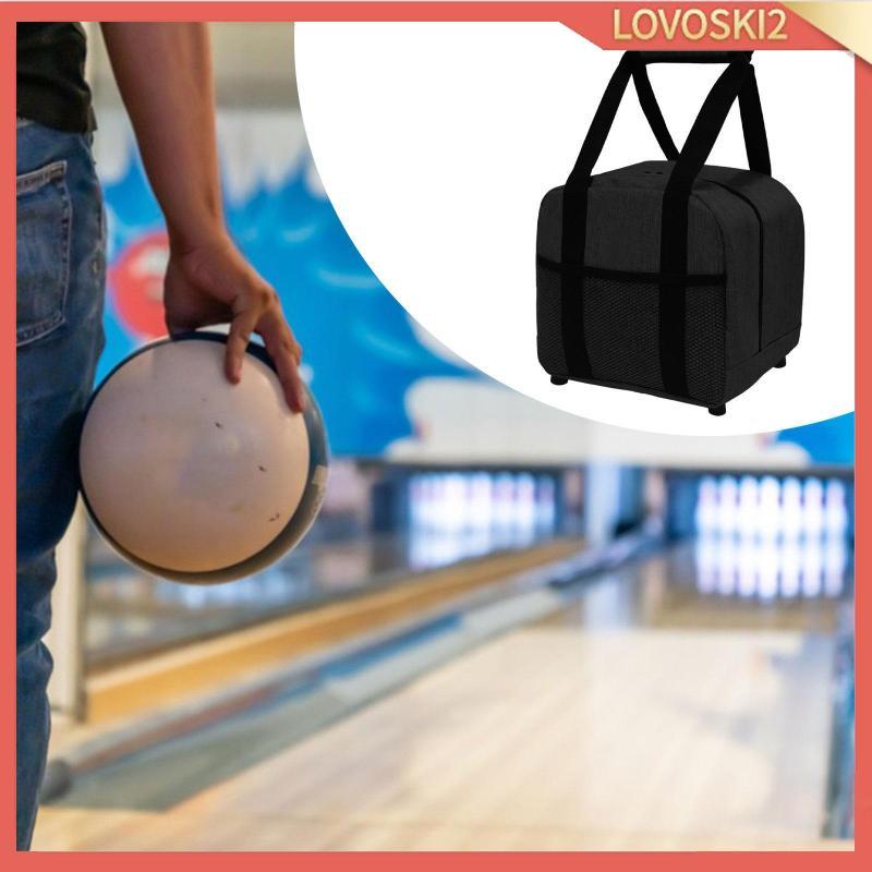 [Lovoski2] ผ้า Oxford Single Bowling Ball Bag Large Capacity Bowling Tote for Gym Bowling Supplies O