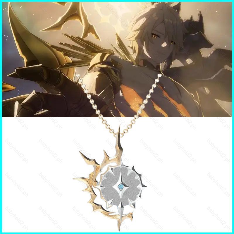 BY2 Honkai: สร้อยคอรางดาว Khaslana Painon Clavicle Chain อุปกรณ์ต่อพ่วงเกมอะนิเมะ