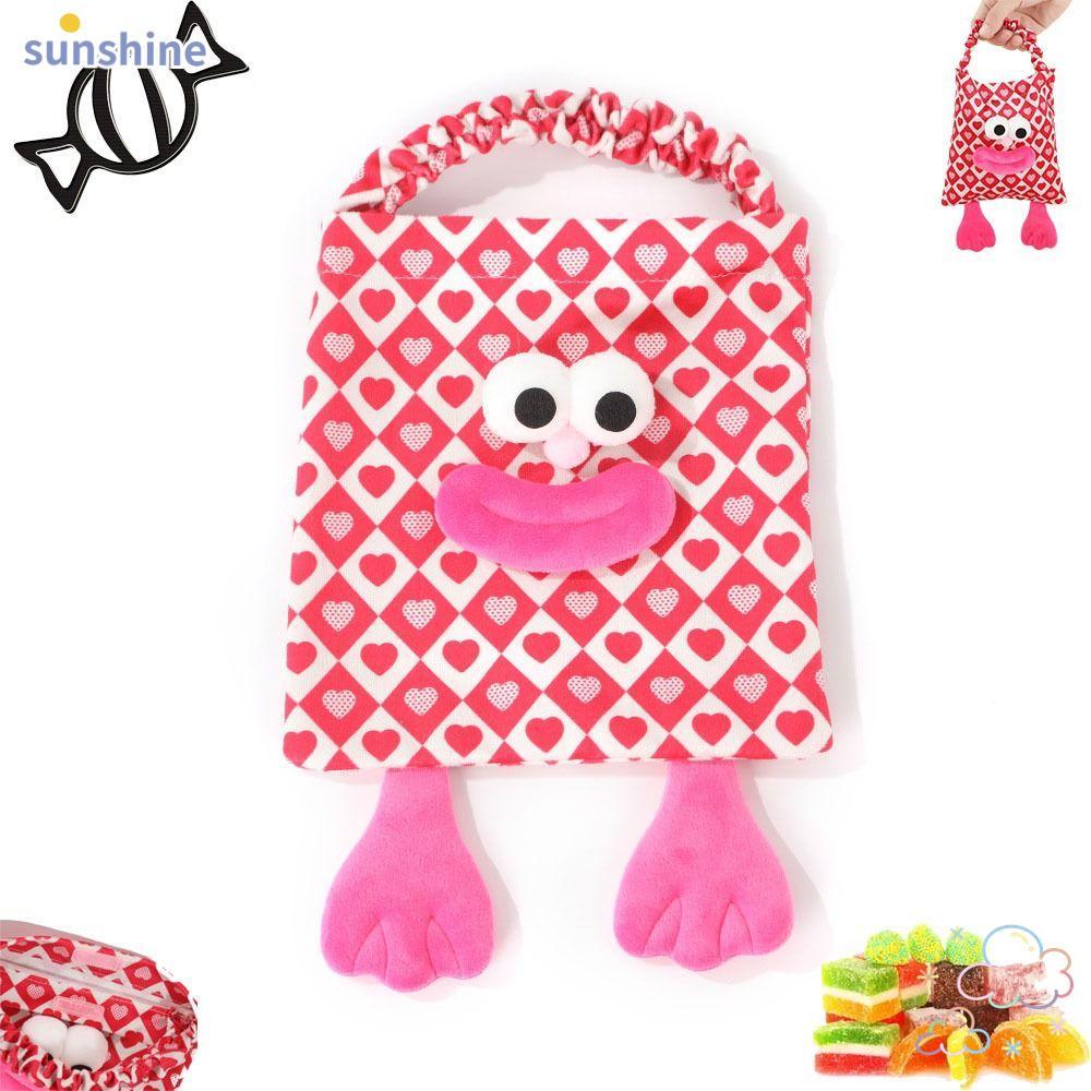 SSUNSHINE Full Moon Candy Bag,พับกล่องขนมแต่งงาน,น่ารักแบบพกพาห่อของขวัญกระเป๋าTote Partyอุปกรณ์วันเ