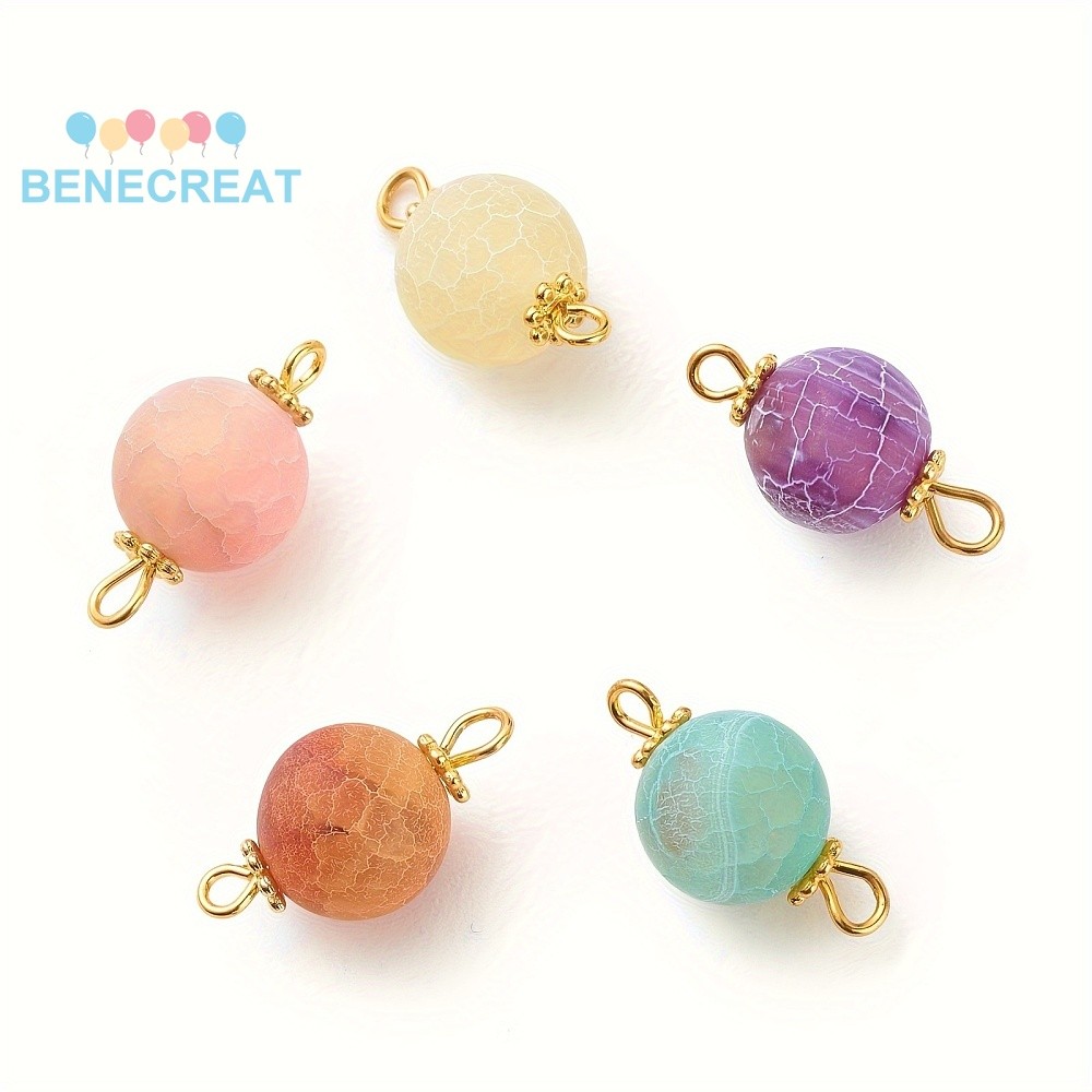 Connector Weathered สีทองและเหล็ก ขนาด 18.5 ~ 19 mm x 9.5 ~ 10 mm