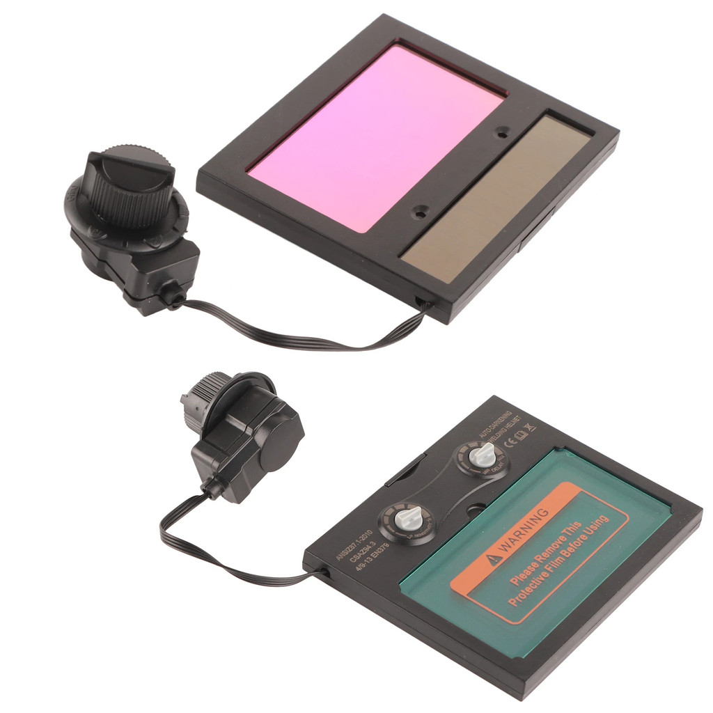 Tx500c 110*90 มม.แผงพลังงานแสงอาทิตย์เชื่อมหมวกกันน็อคเลนส์เชื่อมหน้ากาก Auto Darkening เลนส์เครื่อง