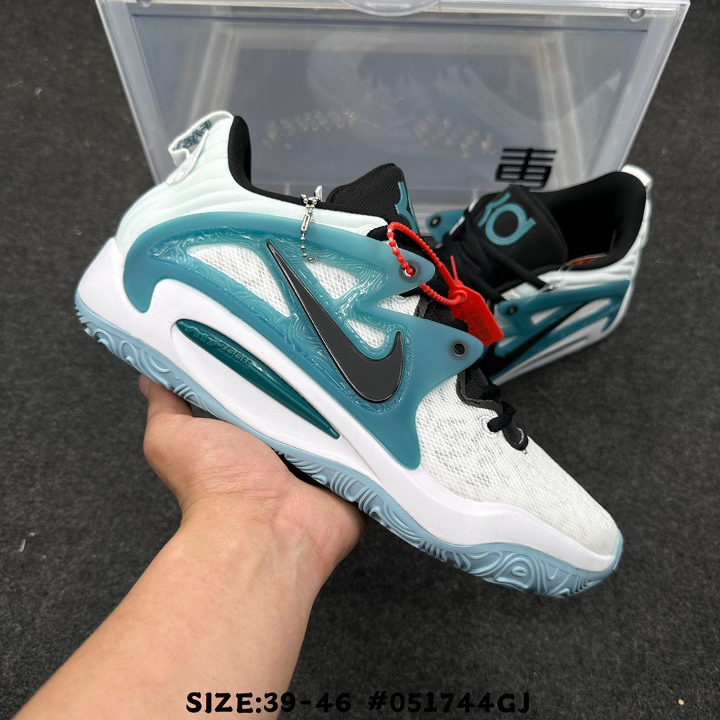 (ปลอดภาษี) Kade 15 รองเท้าบาสเก็ตบอลสีขาบ ทนทาน ใช้งานได้จริง มาพร้อมเทคโนโลยีดูดซับแรงกระแทกเพื่อคว