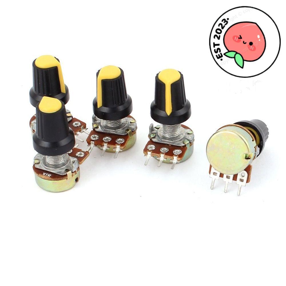 YRBWDYZDH Potentiometer, Taper 1K Ohm,คุณภาพสูงBประเภทโรตารีเสียงB1K