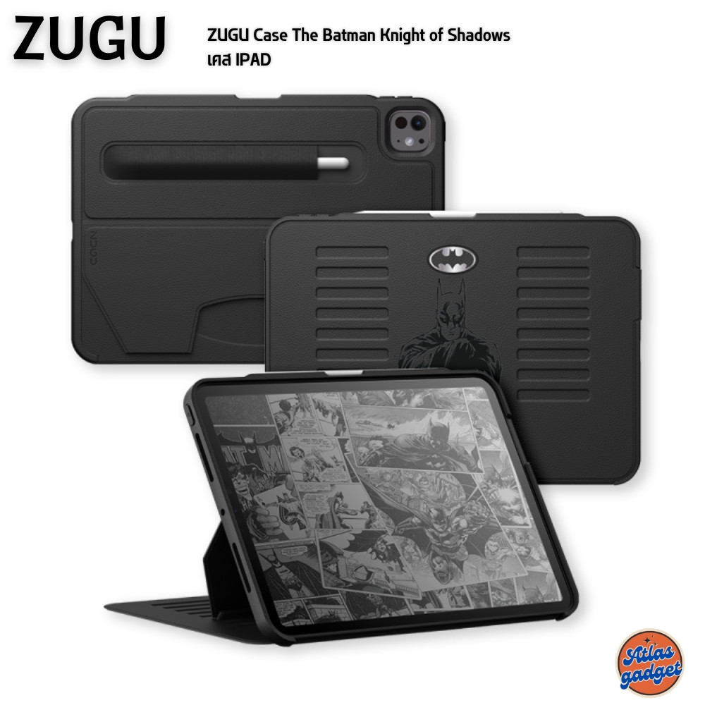 ZUGU Case The Batman Knight of Shadows - เคส iPad Pro 11"(24)/Air 11"(25-24) /Air 5(22) /Air 4(20)/P