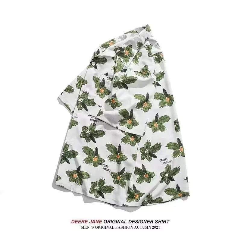 เสื้อลายดอกสงกรานต์ผู้ชาย ไซส์ M-3XL รุ่น R012 thumbnail 5