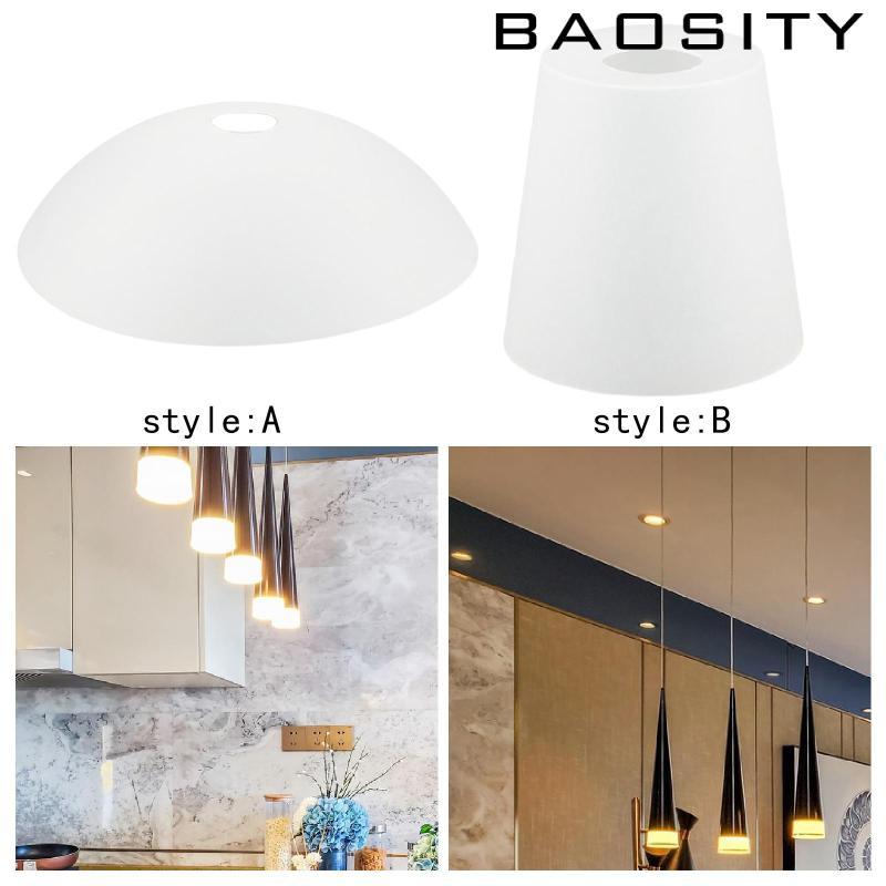 [Baosity] อุปกรณ์ตกแต่งโคมไฟนอร์ดิก โคมไฟครึ่งวงกลม PVC
