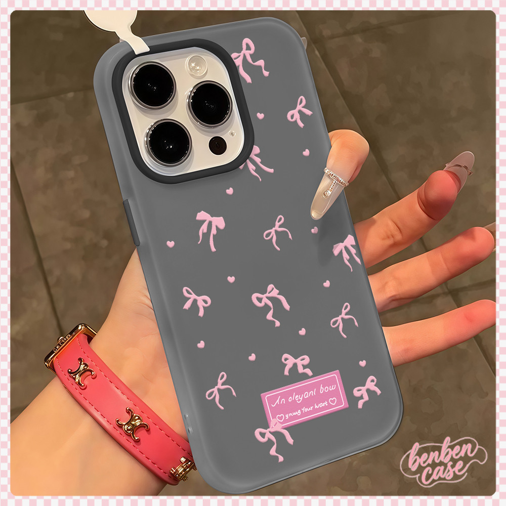 COD-ในไทย🔥สุนัขพันธุ์โบว์ผีเสื้อ For Realme 7i C17 C25 C12 C25s C20 C11 C55 C21Y C25Y C53 C51 C2 C2s Note 50 เคส 2 ใน 1