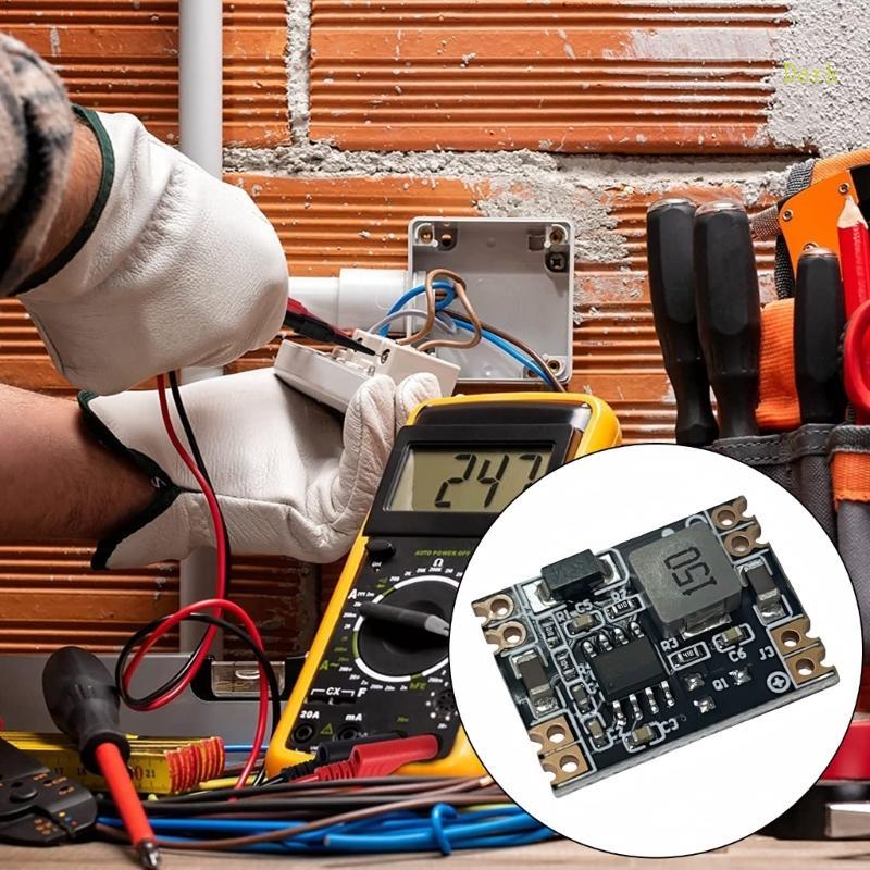 Dark 3A Depressurize อะแดปเตอร์ MP1584EN 12V 24V ถึง 12V 5V 3 3V 9V คงที่ปรับ