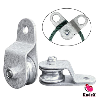 KDX รอกเชือกตะขอสับ รอกช่องลมโรงเรือน รอกสำหรับโรงเรือนเกษตร เคลื่อนย้ายของMetal pulley