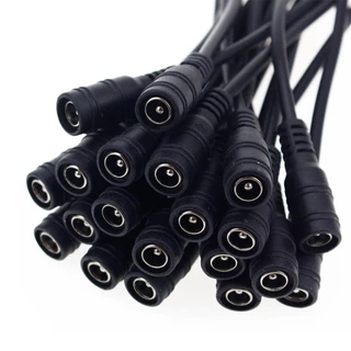 Lawan สายไฟ หัวตัวผู้/หัวฟีเมล DC5521 ขั้วสายไฟ สายไฟมาตรฐาน แข็งแรง ทนทา Power Cable