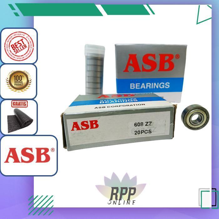 BEARING 608 ZZ ASB / LAHER / LAKER 608 ZZ ASB