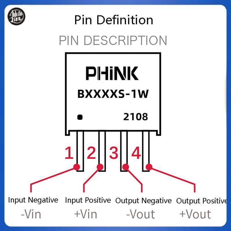 WL| 2 ชิ้น/ล็อต B0505S-1W B0505S B0505 SIP-4 IC ใหม่ oril แหล่งจ่ายไฟแยก 5V ถึง 5V ใหม่