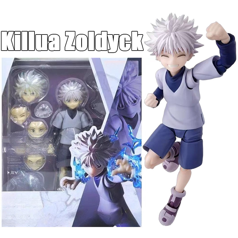 HUNTERHUNTER Action Figure Killua Zoldyck SHFiguarts Movable Figure Model ของเล่นสะสม