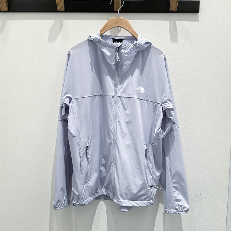 เสื้อกันแดดผู้ชาย The North Face สำหรับฤดูใบไม้ผลิ/ฤดูร้อน พร้อมเทคโนโลยี.UPF50+ และ Windproof รหัส 