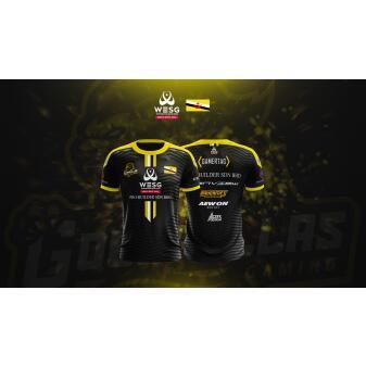 Brunei Esports Jersey Design for Wesg 2018-2019 Tshirt Jersey