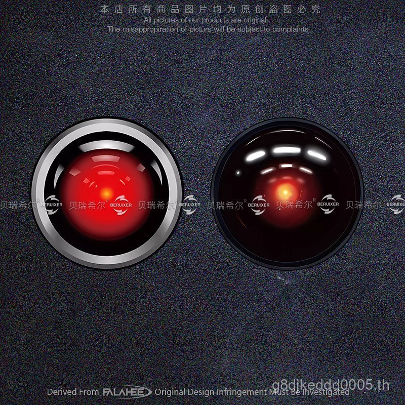 2001 Space Odyssey A Space Odyssey Hal 9000 Body Cover Glass ตกแต่งสติกเกอร์คอมพิวเตอร์ TDTX