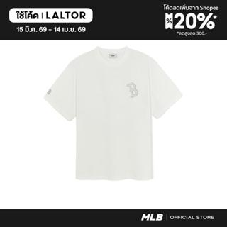 MLB เสื้อยืด ยูนิเซ็กส์ Basic Mega Logo Over Fit T-Shirts รุ…