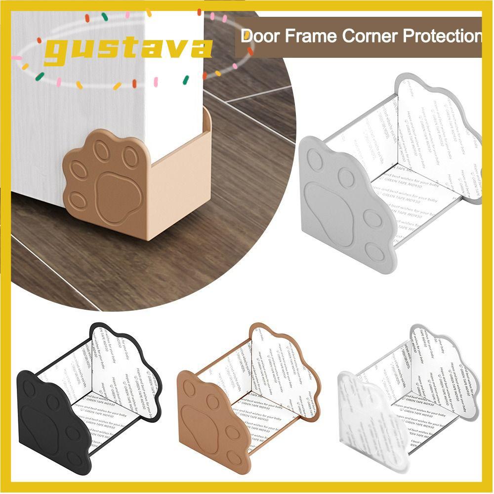 GUSTAVA Sharp Corner Protective , Soft Anti-collision Door Frame Corner Protection, Cute Silicone El