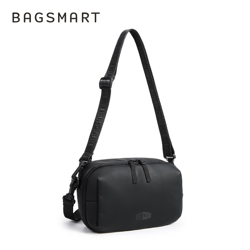 BAGSMART Mens Crossbody Clutch Bag Anti-Theft Multi-Pocket Tech Organizer Lightweight Sling Shoulder Bag for Travel Business Commute
