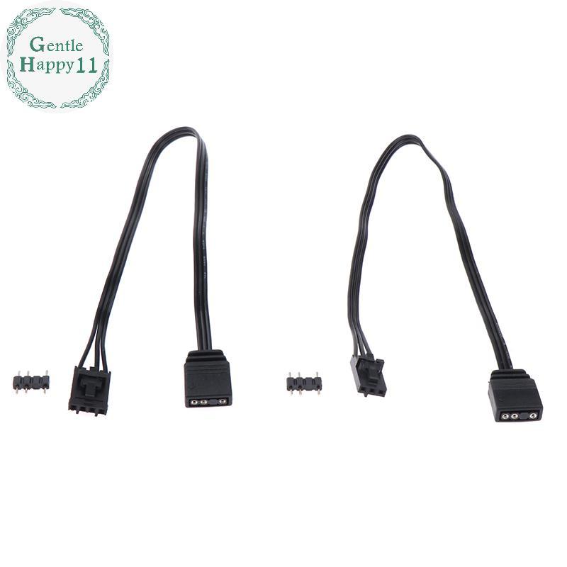 GentleHappy อะแดปเตอร์สําหรับ Corsair RGB ถึงมาตรฐาน ARGB 4Pin 3Pin อะแดปเตอร์เชื่อมต่อเรือโจรสลัด C