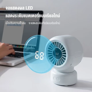 LENODI พัดลมเด็กติดรถเข็น Stroller Fan พัดลมมีไส้กรอง พัดลมกรองฝุ่น กรองอากาศ จอ LED ซิลิโคนเกรดอาหาร
