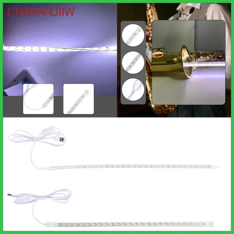 [chiwanjiiw] Sax Test LED Strip,โคมไฟทดสอบ LED,Saxophone Leak Light Woodwind Instrument
